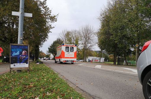 Bei dem Unfall in Schorndorf wurde der Motorradfahrer schwer verletzt. Foto: 7aktuell.de/Mehmet Okatan