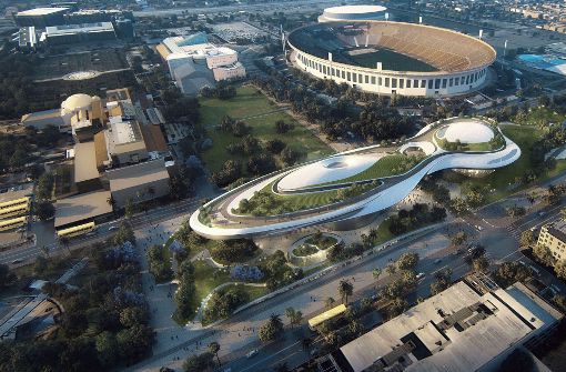 Star Wars“-Erfinder George Lucas (72) hat Los Angeles als Standort für sein lange geplantes Museum gewählt. Foto: dpa