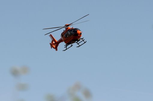 Der schwer verletzte Mann wurde mit einem Hubschrauber in die Klinik nach Offenburg gebracht. Foto: picture alliance / dpa/Daniel Reinhardt
