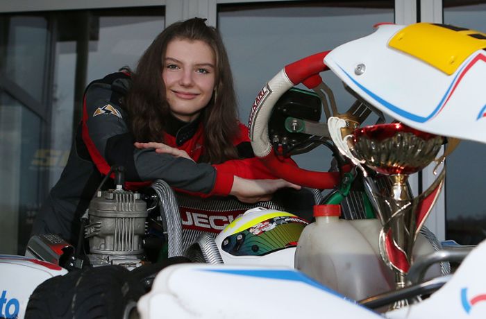 Kartfahren: Kiara Henni hat mehr als Pokale gewonnen