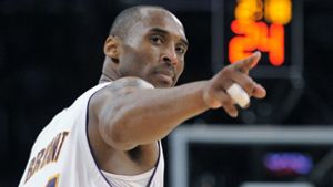 2016 hatte Bryant seine aktive Karriere nach 20 Jahren bei den Los Angeles Lakers beendet. Foto: AP/Mark J. Terrill