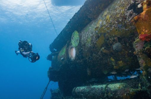 Enge aushalten lernen Astronauten nicht im All, sondern unter Wasser. Matthias Maurer  verbrachte 16 Tage an Bord dieser amerikanischen Unterwasserstation. Foto: ESA/Karl Shreeves
