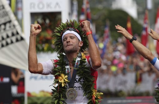 Jan Frodeno gewinnt den diesjährigen Ironman auf Hawaii. Foto: EPA