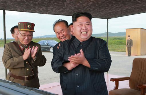 Von Drohgebärde bis Dialog: Diktator Kim zieht alle Register. Foto: AP