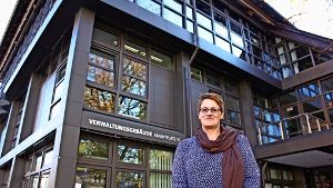 Silke Hachenberg freut sich auf die Schulungen im Verwaltungsgebäude. Foto: Annina Baur