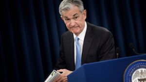 US-Notenbankchef Powell sorgt sich vor allem um die Wirtschaft in Europa und China. Foto: AFP
