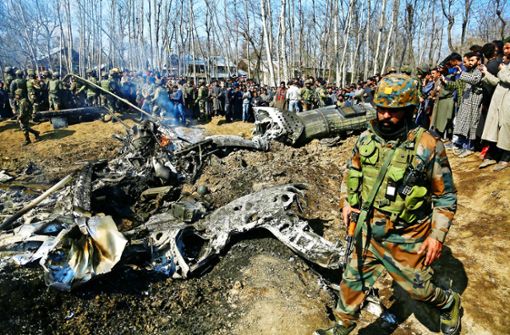Die Abschüsse indischer Flugzeuge sind Teil der Eskalation. Foto: AP