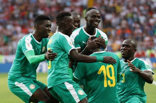 Historischer Erfolg für Senegal bei der WM 2018 in Russland Foto: AP