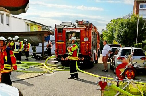 Die Feuerwehr Kornwestheim wurde kürzlich zu einem Brand in Pattonville gerufen. Foto: privat