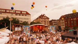 Das Marienplatzfest ist nur eines von mehreren Straßen- und Quartiersfesten, die am Wochenende in Stuttgart laufen. Foto: Marienplatz e. V.