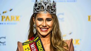 Strahlende Gewinnerin: Anahita Rehbein, die amtierende Miss Germany, fühlt sich nach dem Sieg wie „eine kleine Prinzessin“. Foto: dpa