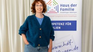 Neues Logo, neues Programm: Eva Schaber vom Haus der Familie ist froh, dass sich wieder mehr Gruppen in Präsenz treffen können. Foto: Eibner//Roger Bürke
