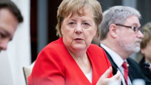 Während ihres Besuchs in Südafrika kritisiert Angela Merkel die Wahl in Thüringen als „unverzeihlich“. Foto: dpa/Kay Nietfeld