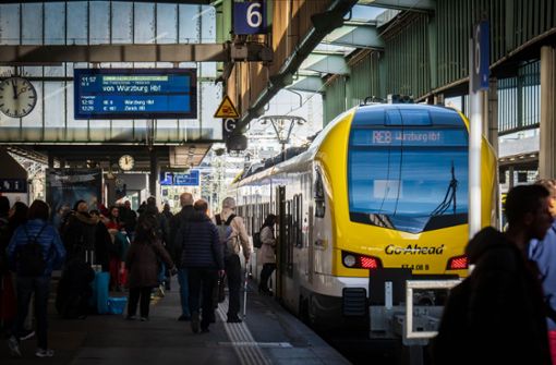 Der Betreiber Go-Ahead soll für zwei Jahre auf der Frankenbahn pausieren. Foto: Lichtgut/Achim Zweygarth