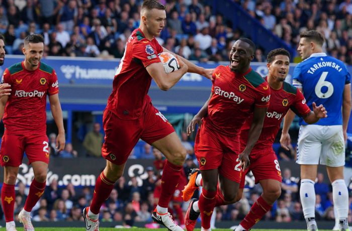 Gegen FC Everton: Sasa Kalajdzic köpft Wolverhampton kurz vor Schluss zum Sieg