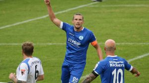 Mijo Tunjic hat per Foulelfmeter das 1:0 erzielt. Foto: Pressefoto Baumann/Hansjürgen Britsch
