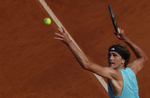 Alexander Zverev hat in Monte Carlo das Finale verpasst. Foto: AFP/VALERY HACHE