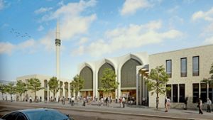 Der Entwurf von  SL Rasch soll umgesetzt werden. Allerdings arbeiten das Architekturbüro und der  Moscheeverein nicht mehr zusammen. Foto: SL Rasch GmbH