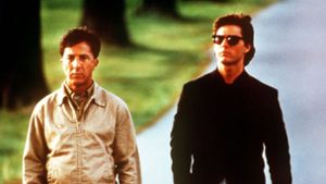 Dustin Hoffmann (links) spielt im Film „Rain Man“ einen Autisten. Foto: dpa/B2432 United Artists