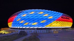 Ob in der Münchner Arena während der Fußball-Europameisterschaft der Ball rollt, ist noch ungewiss. Foto: imago/Sven Simon