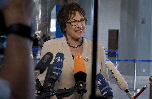 Die Bundeswirtschaftsministerin Brigitte Zypries Foto: AP