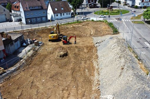 Auf dem Schnaidt-Areal haben Archäologen in den vergangenen Monaten eifrig gegraben. Foto: Werner Kuhnle
