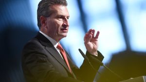Oettinger äußert sich in einem Video abschätzig über eine chinesische Regierungsdelegation. Foto: dpa