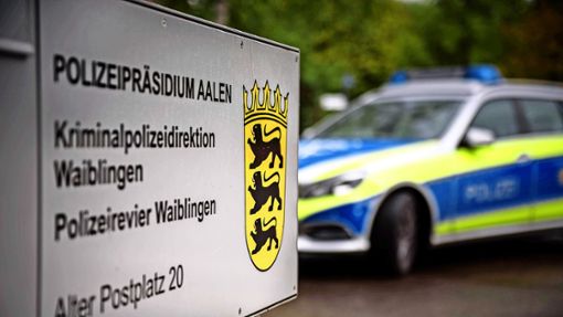 Die Waiblinger Kripo ermittelt nach mehreren Überfällen in Winnenden. Foto: Phillip Weingand/StZ