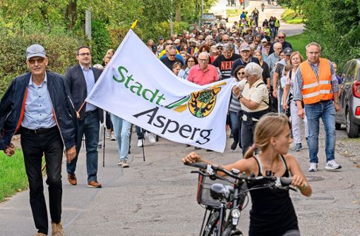 Der Widerstand in Asperg und Tamm gegen die Lea-Pläne ist ungebrochen. Foto: Jürgen Bach