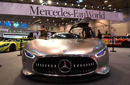 Auch der Mercedes-Benz AMG Vision Grand Turismo wird auf der Essen Motor Show gezeigt. Foto: AFP