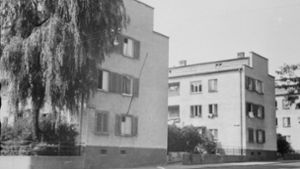 Hier wohnte Theodor Decker mit seiner Familie zur Zeit des Kabelattentats im Februar 1933: In der heutigen Schönbühlstraße 78. Foto: Stadtarchiv Stuttgart / 101-FN250-4692