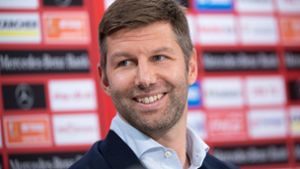 Thomas Hitzlsperger vom VfB Stuttgart ist im Video der Landesregierung zu sehen. Foto: picture alliance/dpa/Sebastian Gollnow