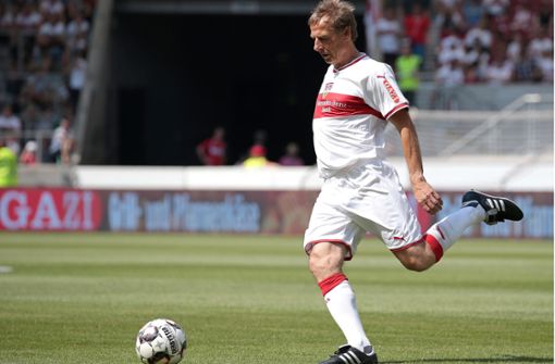 Wird den VfB-Fans als Fußballer in Erinnerung bleiben: Jürgen Klinsmann Foto: Baumann