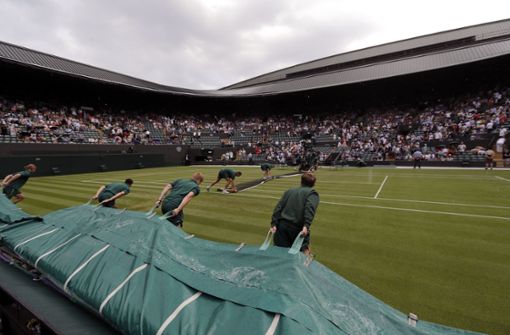 Dank des neuen Daches auf dem Court No. 1 gibt es zukünftig keine Regenunterbrechungen mehr auf dem wichtigsten Nebenplatz in Wimbledon. Foto: AP