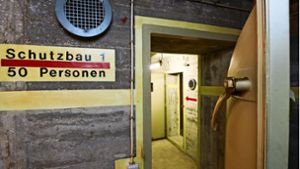 Hierher wären Soldaten bei einem Atomangriff geflohen: Der Bunker unter der Jägerhofkaserne in Ludwigsburg.  Fotos: factum/Simon Granville Foto:  