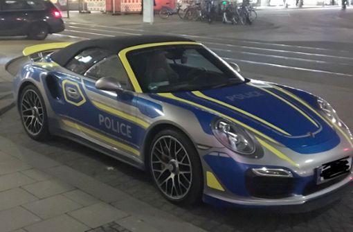 Dieser Porsche geht derzeit viral. Foto: dpa/Marie Schneider
