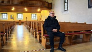 Freut sich auf die Sanierung und den Umzug der Orgel: Pfarrer Horst Rüb Foto: /Sophia Herzog