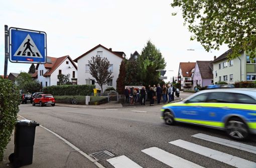 Anfang Oktober gab es einen Ortstermin an der Ludwigsburger Straße. Foto: Patricia Sigerist