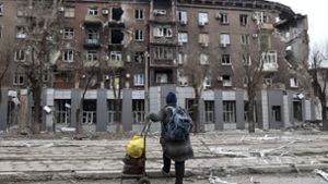 Mariupol ist zum Großteil verwüstet. Foto: dpa/Alexei Alexandrov