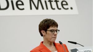 Annegret Kramp-Karrenbauer: Wohin führt sie die CDU? Foto: AP/Michael Sohn