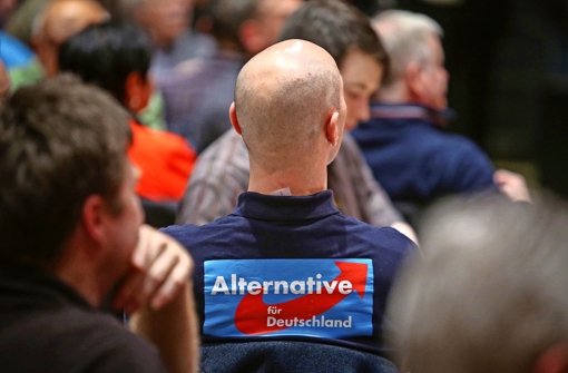 Ist die Alternative für Deutschland zum Zuschauen verdammt? Noch ist nicht klar, ob eine Podiumsdiskussion mit der AfD, CDU, Grünen, FDP und SPD stattfindet. Foto: dpa