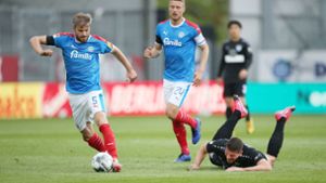 Bei Holstein Kiel hat der VfB Stuttgart 2:3 verloren. Unsere Redaktion bewertet die Leistungen der VfB-Profis wie folgt. Foto: Pressefoto Baumann/Cathrin Müller