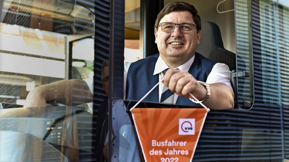 Stuttgarter Busfahrer des Jahres: Freundlich, hilfsbereit und musikalisch