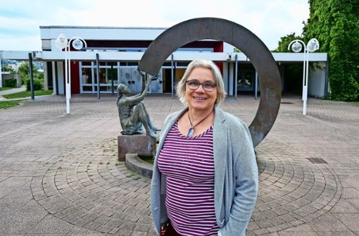 Elke Kaltenbach-Dorfi verlässt die Gemeinde Petrus und Lukas in Gerlingen. Foto: factum/Simon Granville