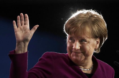 Angela Merkel ist nach eigener Aussage gespannt darauf, wer ihr Nachfolger wird. Foto: AP