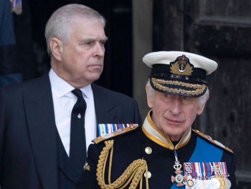 Prinz Andrew (l.) und sein Bruder, König Charles III., scheinen ihren Streit beigelegt zu haben. Foto: imago images/i Images