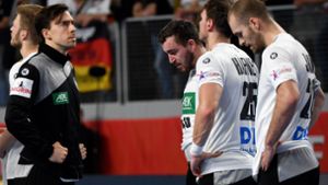 Der Frust sitzt tief: Für die deutschen Handballer ist die EM vorbei. Foto: dpa
