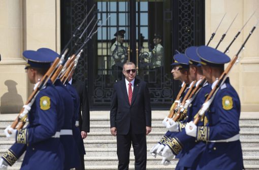 Erdogan legt Wert auf präsidialen Status. Foto: Presidency Press Service