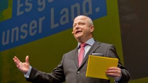 Der Landesvorsitzende der Südwest-FDP, Michael Theurer, beim Dreikönigstreffen in Stuttgart. Foto: dpa