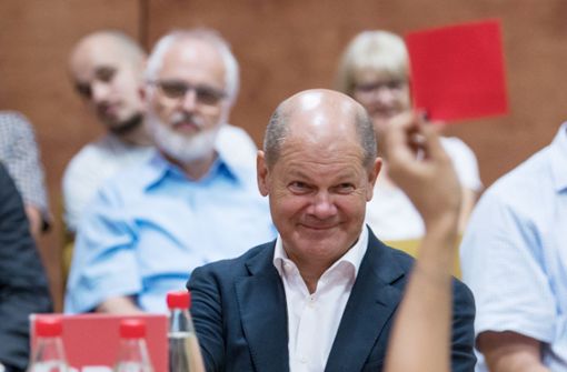 Finanzminister Olaf Scholz kann sich vorstellen, den SPD-Vorsitz zu übernehmen  – wenn er denn darum gebeten wird. Foto: dpa